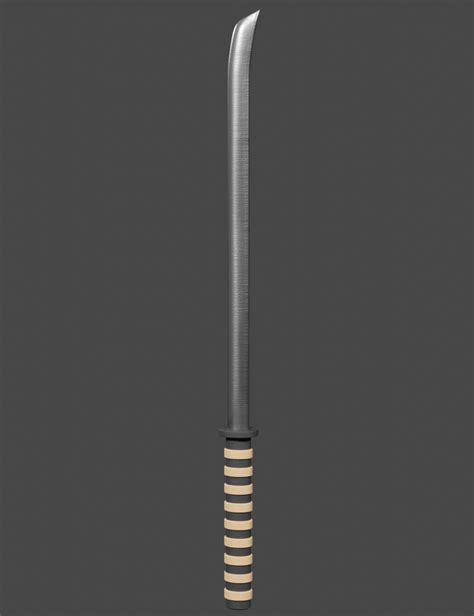 Artstation Long Sword 3d Model Game Assets