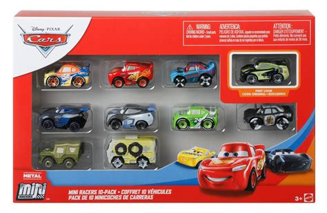 Disney Pixar Cars Mini Racers 10 Pack Walmart Canada