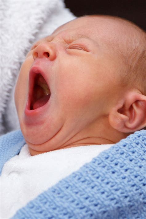 Yawning Baby Free Stock Photo - Public Domain Pictures