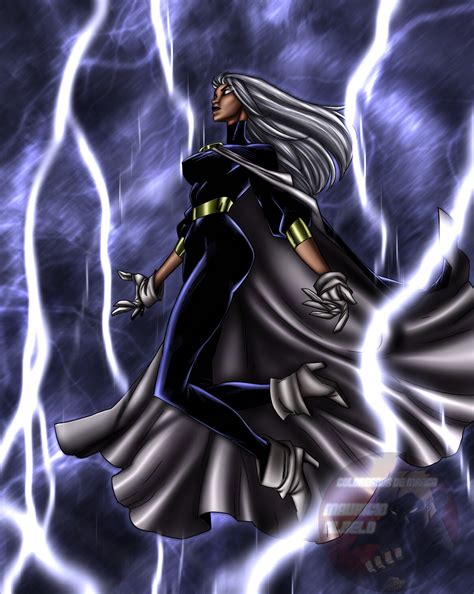 Artstation X Men Evolution Storm Ivan Fiorelli Color