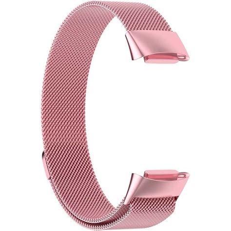 Bracelet pour Fitbit Charge 6 Acier inoxydable Milanais Magnétique