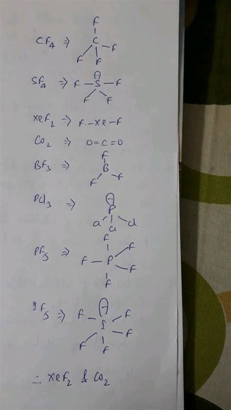 Pair Of Species Having Identical Shapes For Molecules Is