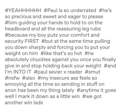 Paul Eats Pussy Like A KING And That Face Was MADE To Be Sat On Fizzywoohoo On Tumblr