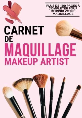 Carnet De Maquillage Cahier Remplir Pour Les Maquilleuses