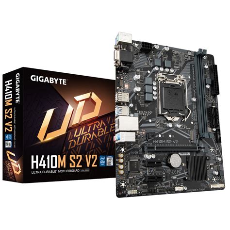 Carte mère H410M S2H V2 Socket LGA 1200 Cartes mères socket Intel