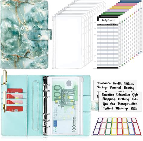 Budget Planner Budget Binder A6 Budgetplaner Geld Organizer Mit Weiche