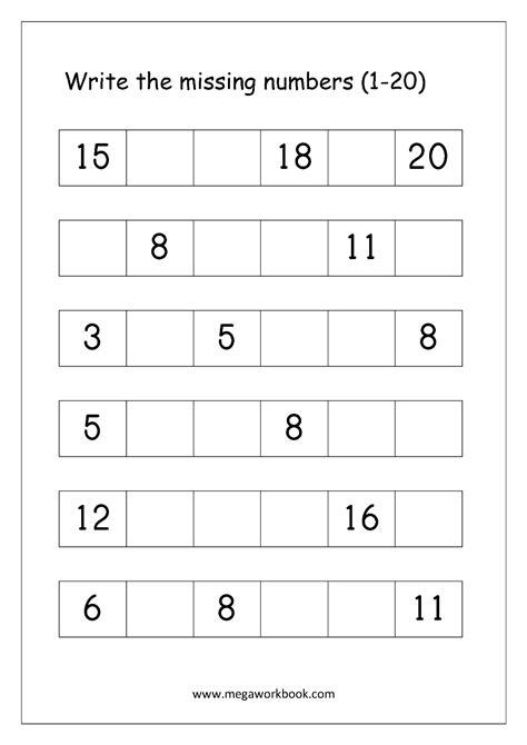 Free Printable Tracing Numbers 1 20 Worksheets Lexias Blog