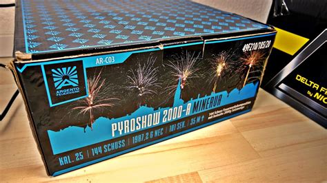 Argento Pyroshow 2000 A Minerva Verbund Absolute TOP Neuheit 2021