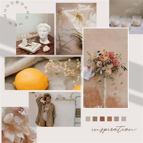 Beige Aesthetic Photo Collage Template for Instagram