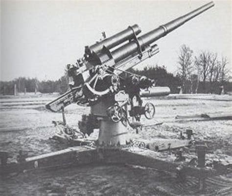 Cañón Antiaéreo 88 mm FlaK 18 36 37 41 Alemania La Segunda Guerra