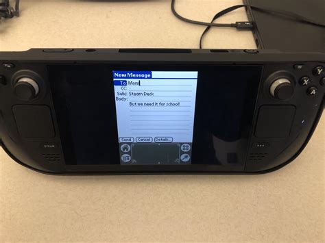 Early 2000s Personal Digital Assistant Rsteamdeck