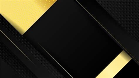 Abstrato Preto E Dourado De Luxo Vetor Premium