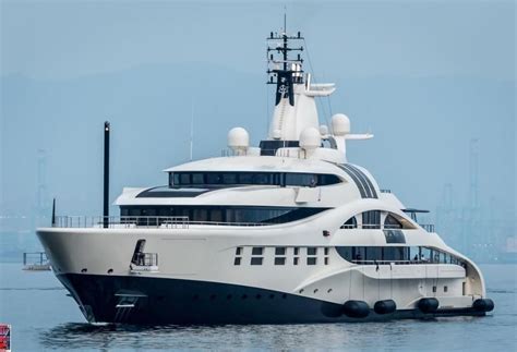 Blohm Voss Superyacht Palladium Has Been Recently Spotted In