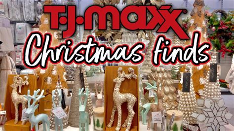 TJ MAXX CHRISTMAS DECOR 2021 Christmas Finds Shop With Me YouTube