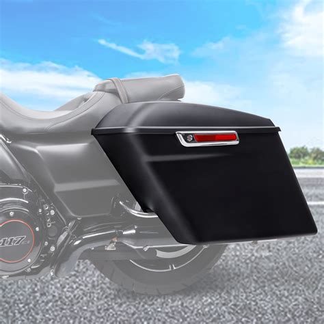 Extended Stretched Saddlebags Saddle Bag For Later Harley