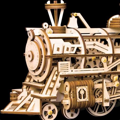 La Locomotive Du Texas Puzzle M Canique En Bois D Mecapuzzle