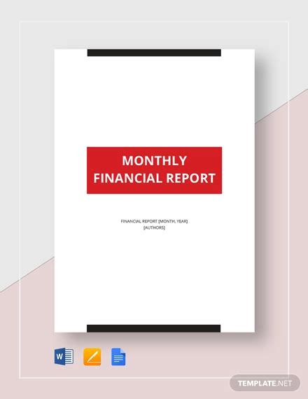 Financial Report - 33+ Examples, PDF, MS Word, Pages, Google Docs