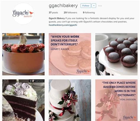 ggachi-bakery-instagram-sample - Jennie Lyon Digital Marketing & Virtual Assistant Services