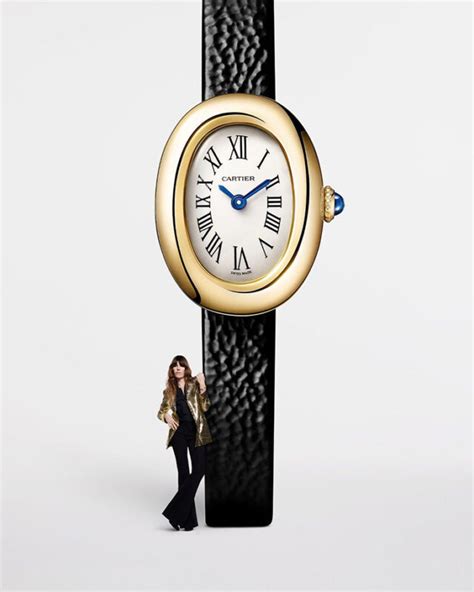 Lou Doillon Is The Face Of Cartier Baignoire Watch Collection