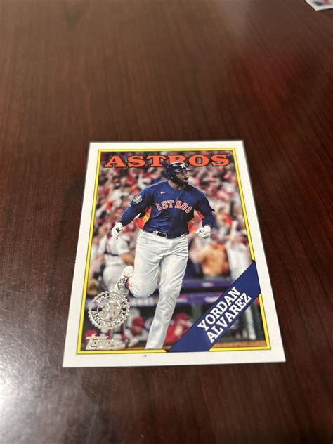 2023 Topps Series 2 Yordan Alvarez 1988 Topps Houston Astros 2T88 12