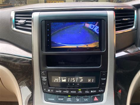 Toyota Alphard Model Upgraded With Sph Da Dab Carplay Android