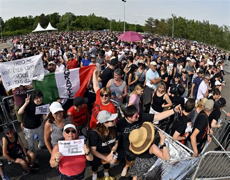 Photos Nancy Open Air L Attente Des Fans Avant Le Concert Dindochine