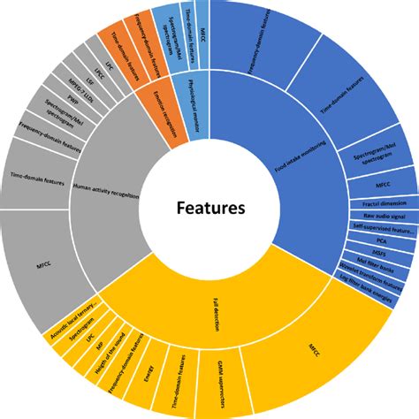 Different Feature Extraction Methods Identified In The Aal Applications