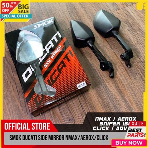 Smok Ducati Side Mirror For Nmax Aerox Click Sniper Adv