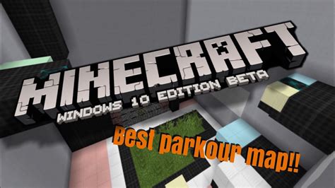 Best Mcpe Parkour Map Youtube