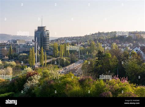 Stuttgart Landscape Loewentor Kessel Aerial Beautiful European City