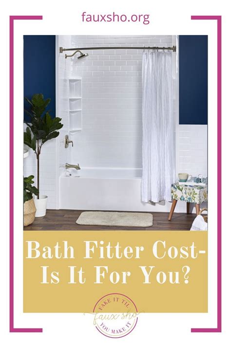 Bath Fitter Cost And Options