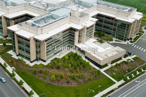 Latitude Image Microsoft Corporate Headquarter S West Campus Redmond Wa Aerial Photo