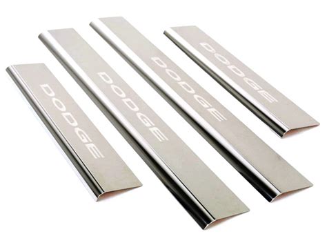 Authentic Mopar Door Sill Guards Stainless Steel 82213523 Mopar