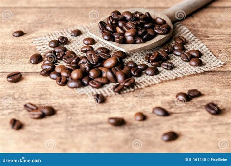 Coffee Spoon Stock Image Image Of Wood Coffee Cafe 51161445