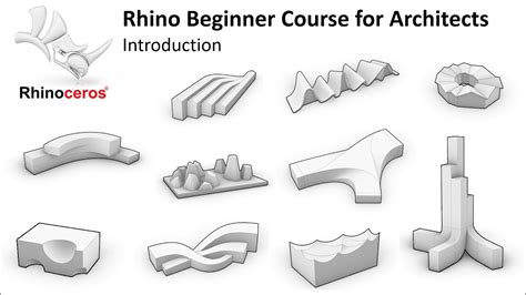 01 Rhino Beginner Course For Architects Introduction And Basics YouTube