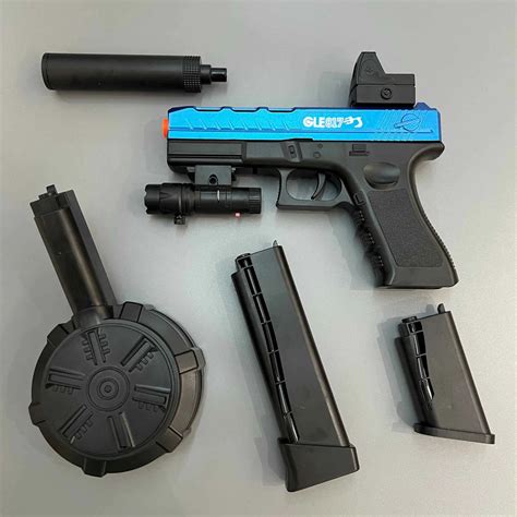 Glock Gel Blaster Auto Fast Shootinglimited 100pcs Yiyitoy