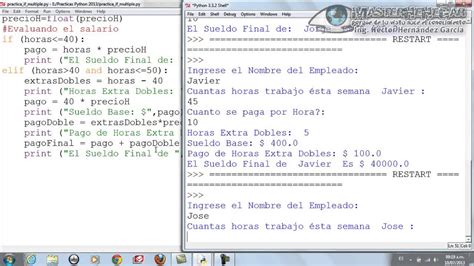 Ejercicio Pr Ctico Con Estructura Condicional M Ltiple If Python