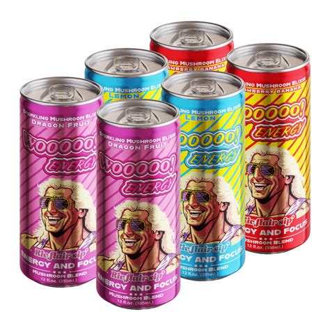 Ric Flair Energy Drink Variety Pack Wooooo Energy