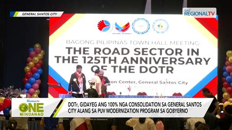 Dotr Gidayeg Ang Nga Consolidation Sa Gsc Alang Sa Puv