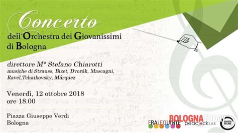 Concerto Dell Orchestra Dei Giovanissimi Di Bologna