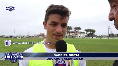 ¿qué Dijo Gabriel Costa Sobre Su Continuidad En Alianza Lima Youtube