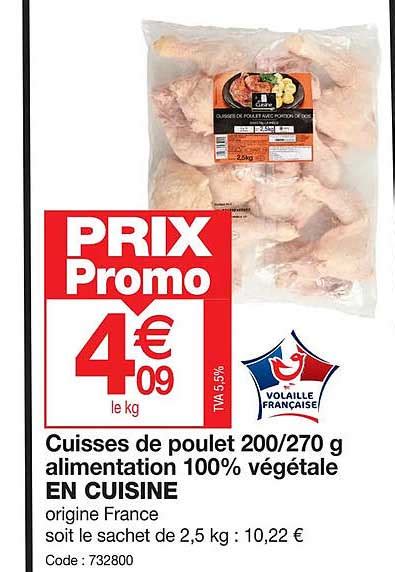 Promo Cuisses De Poulet G Alimentation V G Tale En Cuisine