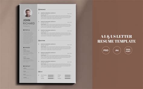 Alex Johnson Resume Template Templatemonster