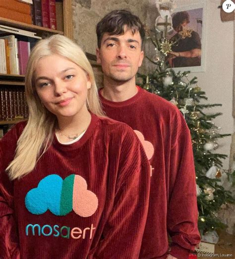 Louane et son compagnon Florian Rossi sur Instagram Le 26 décembre