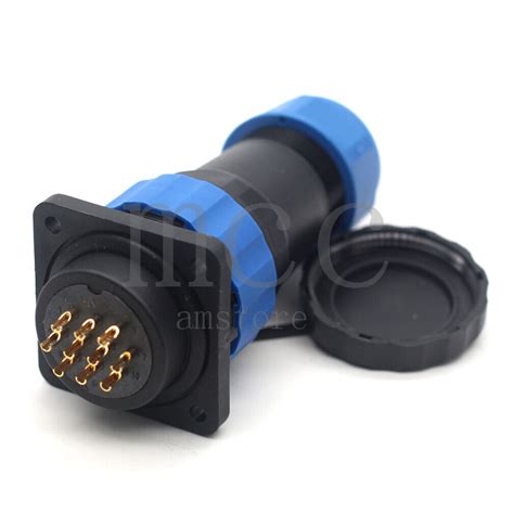 Sd Pin Panel Mount Waterproof Cable Connector Ip Aviation Plug