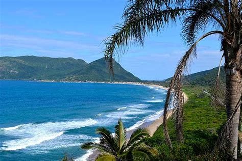 Praia Deserta Em Santa Catarina Fica Localizada Em Penha Sc Cidade Do