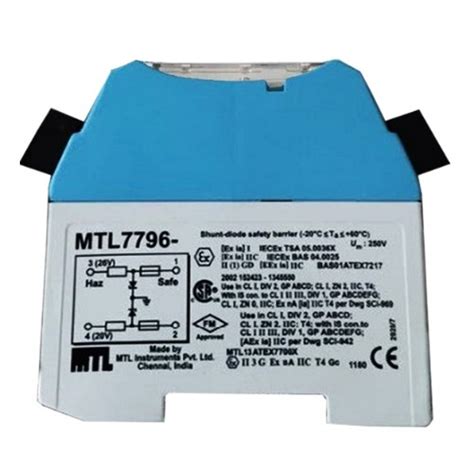 MTL7796 EATON Intrinsically Safe Zener Barriers