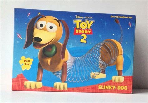 New In Box Disney Pixar Toy Story 2 Slinky Dog Pull Toy 2008995690