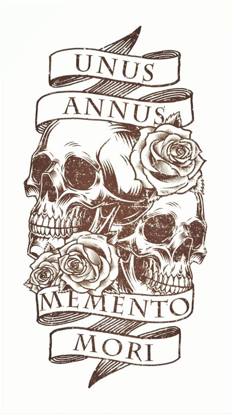 Unus Annus Inspired Tattoo Memento Mori Time Tattoos Jacksepticeye