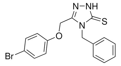 4 BENZYL 5 4 BROMOPHENOXY METHYL 2 4 DIHYDRO 3H 1 2 4 TRIAZOLE 3